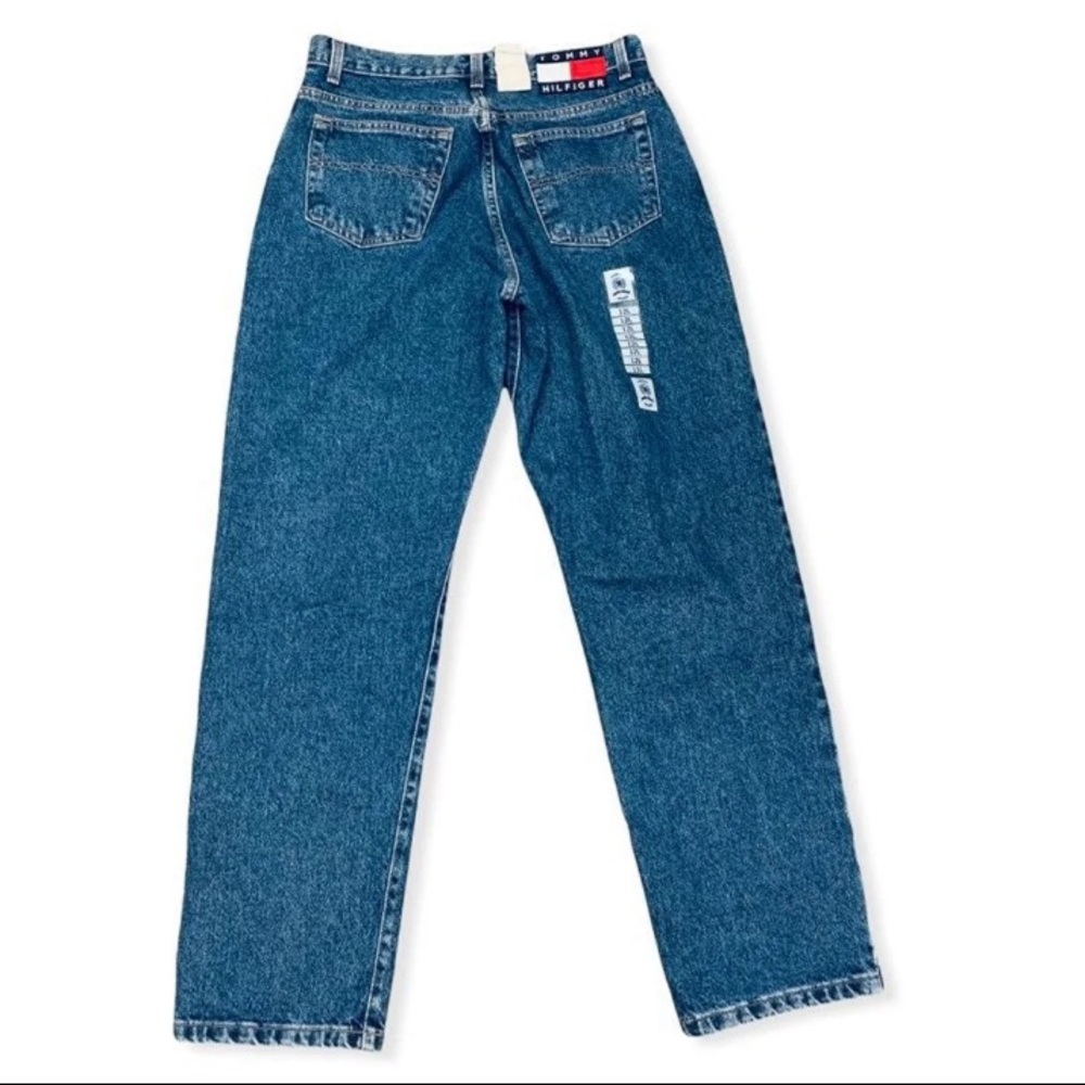 Vtg TOMMY HILFIGER Flag High Rise Jeans